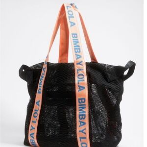 XXL Black Mesh Tote Bag